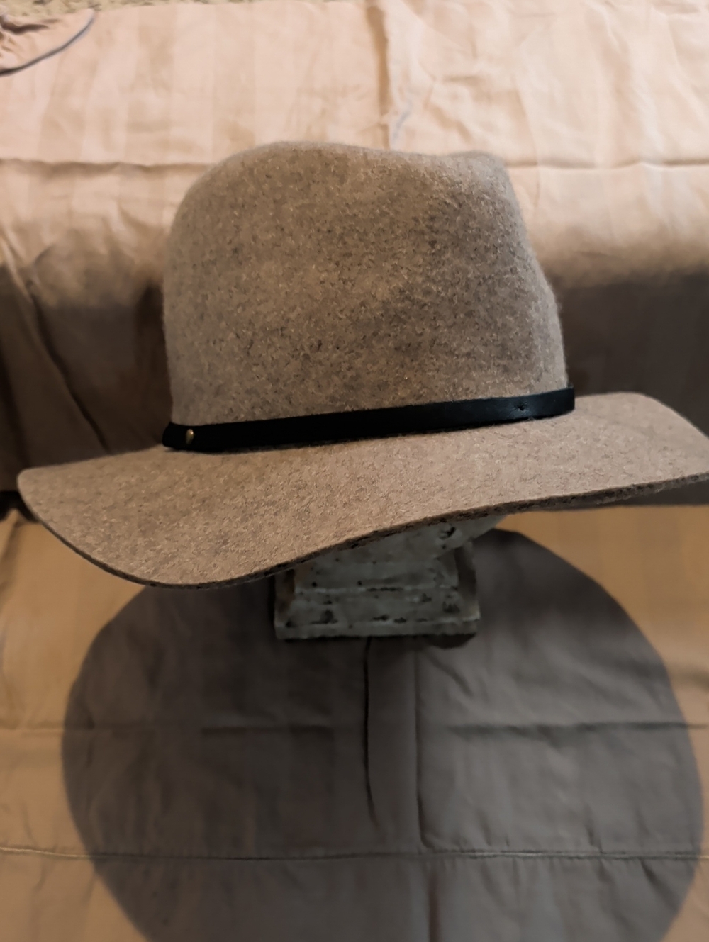 Banana Republic Brown Wool with Brown Band